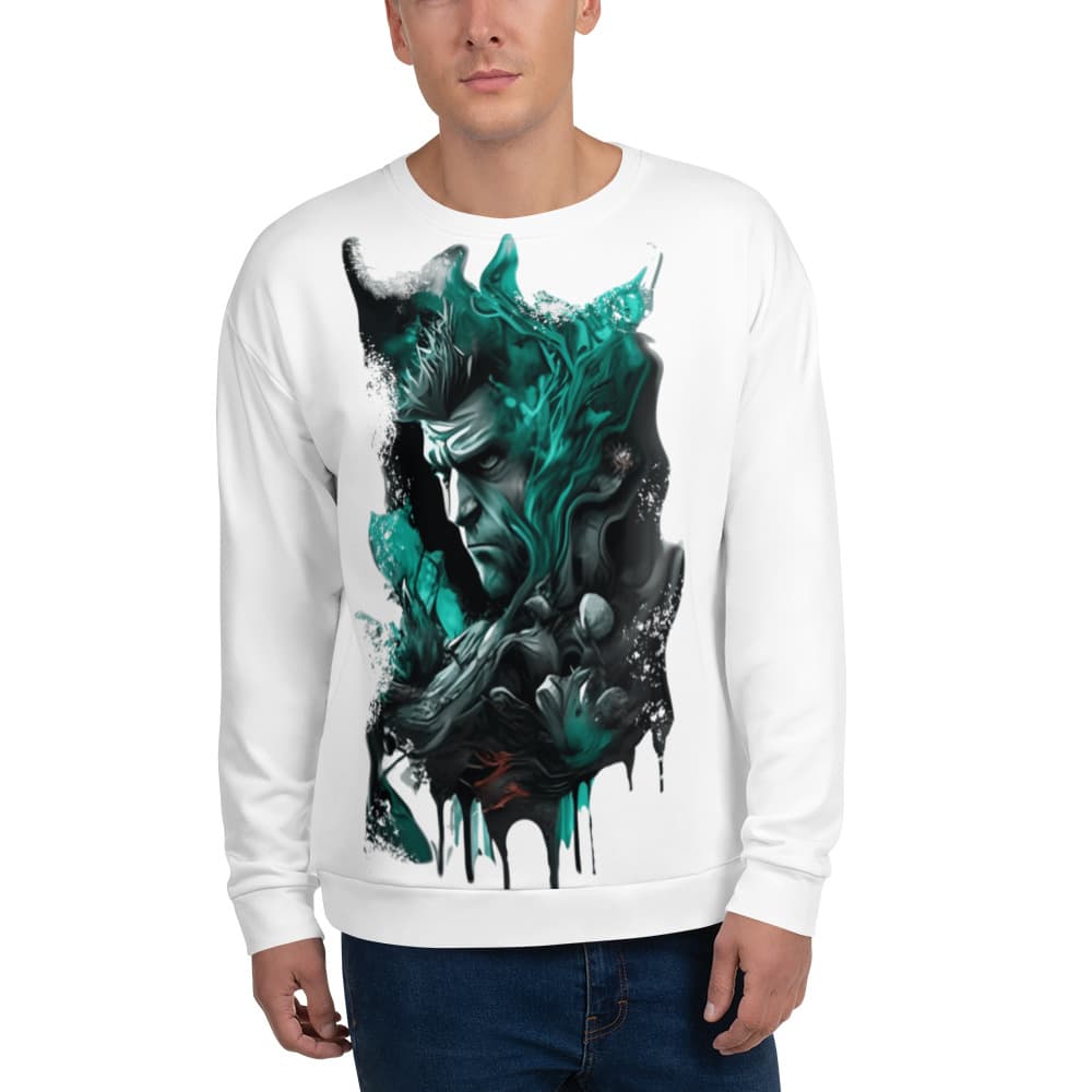 L4ny Allover-Pullover